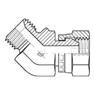 BSPP 60° FLARE, 9048